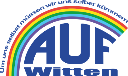 Auch unser mittlerweile neues Logo mit Regenbogen widerspricht entschieden den Behauptungen des Verfassungsschutzes!
