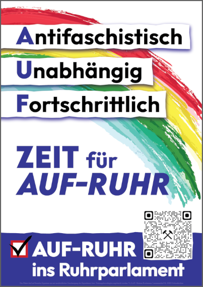 AUF Ruhr Plakat