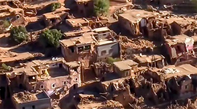 Erdbebengebiet Marokko